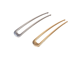 u型发簪子2025新款高端新中式日常通勤古风盘发女发钗高级感简约