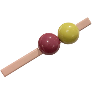 韩国同款糖果色刘海发夹一字夹女侧边夹前额发卡卡子头饰鸭嘴夹