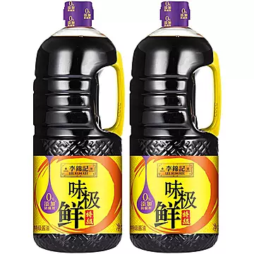 李锦记味极鲜特级酱油生抽2.27kg*2