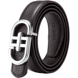 金利来女士牛皮腰带2026新款潮流百搭裤带韩版时尚简约女真皮皮带