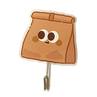 可爱创意挂钩强力承重粘胶橱柜厨房勺子铲子粘钩卫生间免打孔粘贴