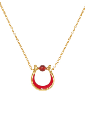 HERBE合璧 不停蹄项链马年本命年项链轻奢锁骨链新年礼物