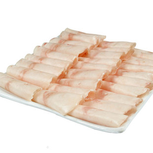 内蒙古羊肉新鲜食材清真食品羊尾油卷炖涮羊肉羊油内蒙顺丰直发净