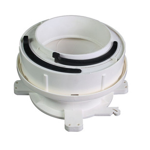 PVC同层预埋偏心调节止水节套管110防漏二次排漏宝直接积水处理器