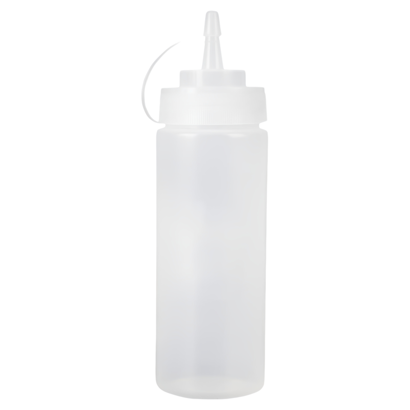 挤酱瓶食品级商用三孔小口径酱料挤酱瓶油壶厨房酱料瓶加厚果酱壶