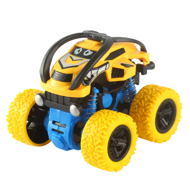 儿童四驱回力玩具车小汽车耐摔惯性车车6男孩1一3岁2宝宝4幼婴儿5