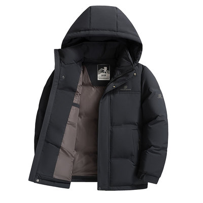 恒源祥冬季加厚保暖白鸭绒外套