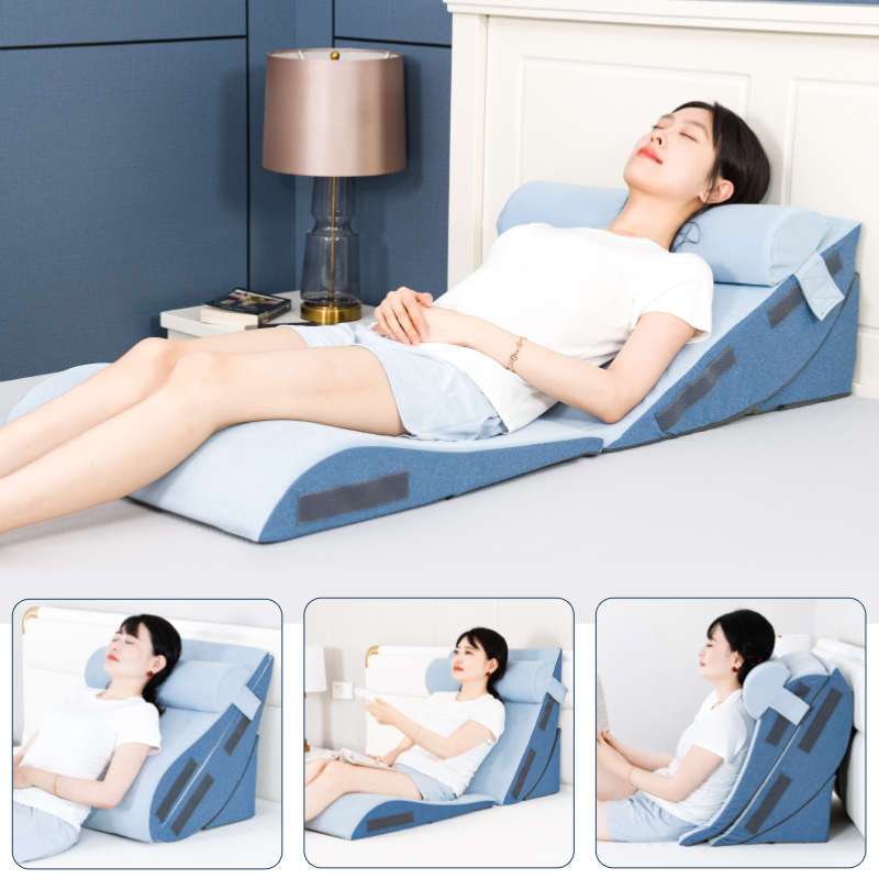 老人卧床大靠背床头靠垫胃食管防反流斜坡枕孕妇哺乳半躺三角靠枕