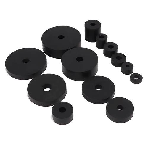 橡胶圆形减震垫圈缓冲机器脚垫防震防撞螺丝风机空调加厚橡皮垫片