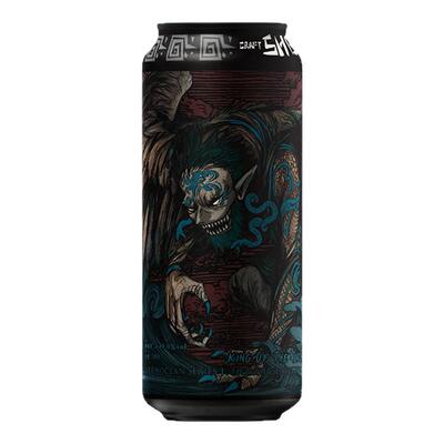 山乘新品北境之王帝国IPA啤酒浓郁酒花18度500ml国产精酿大罐装