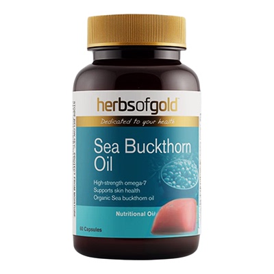 herbsofgold沙棘油类胡萝卜素多种Omega7639皮肤问题护眼