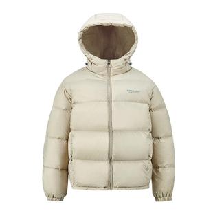 雅鹿蓄热轻薄羽绒服女短款加厚白鸭绒2025冬季新款小个子三防外套