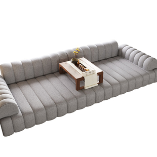 仿棉麻飘窗沙发定制坐靠一体垫四季通用2025新款窗台改造神器秋冬