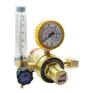 上海沪工二氧化碳气表加热气表36V压力表气表气体流量计减压表CO2