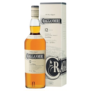 【高地】克拉格摩尔/克莱根摩12年单一麦芽威士忌苏格兰洋酒行货