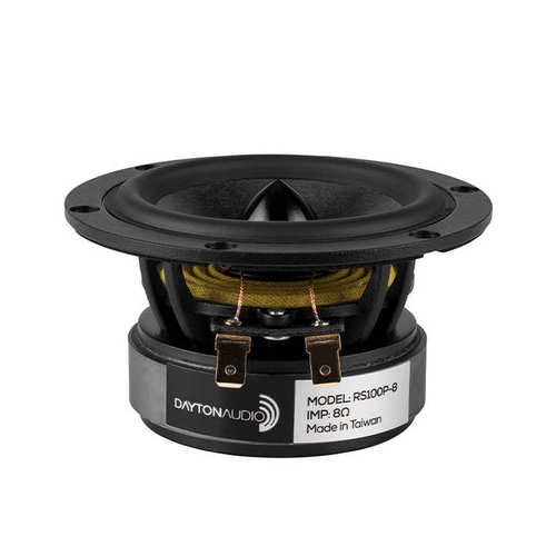 美国Dayton达通 RS100P-8 4英寸中低音喇叭HIFI音响家庭发烧音箱
