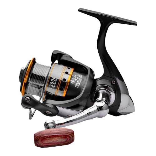 科迈龙小高尔夫三代路亚微物纺车轮精雕大铝齿远投斜口浅线杯渔轮