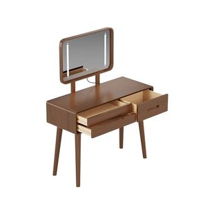 新中式实木化妆桌梳妆台卧室小型现代简约风斗柜一体化妆柜化妆台