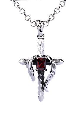 法国IDee轻奢复古十字架项链