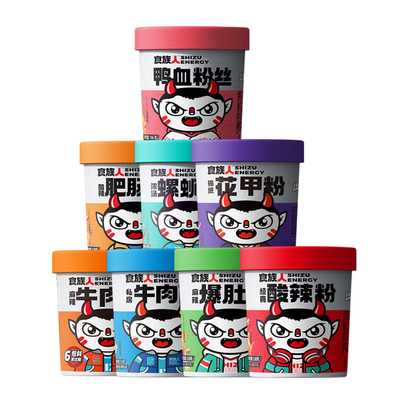 食族人经典酸辣粉方便速食粉丝