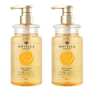 novella那绯澜日本进口清爽控油洗发水白茶香孕妇可用柚子香550ml