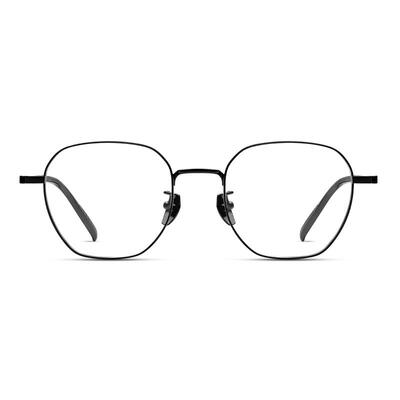 全钛小框眼镜loho男女通用