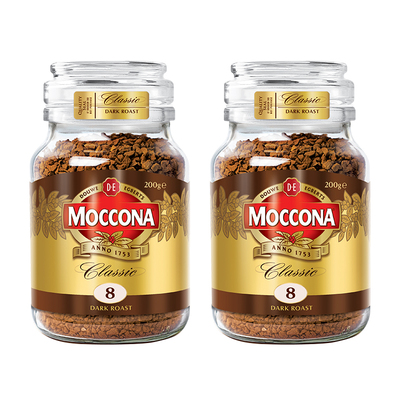 Moccona冻干黑咖啡200g*2瓶