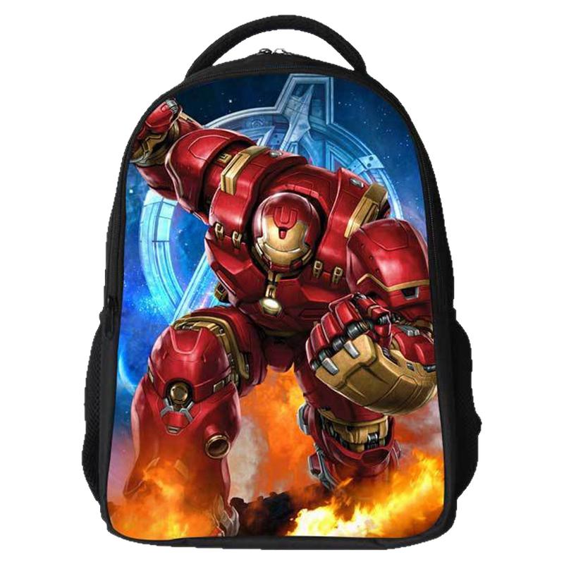 钢铁侠书包小学生1-3-6一年级5儿童双肩背包6-12周岁Iron Man动漫