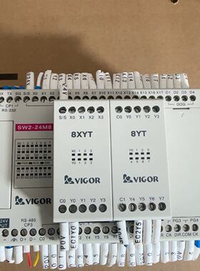VIGOR丰炜 SW2-24M8-D PLC控制器，带8XY