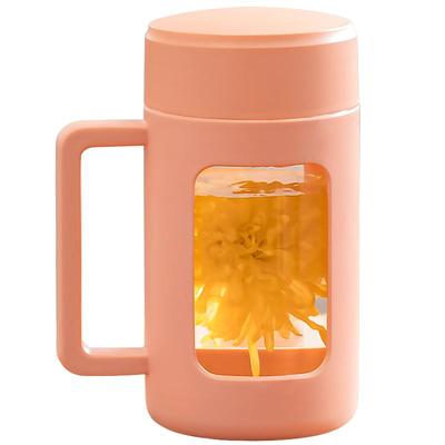 玻璃杯水杯办公室耐高温双层隔热