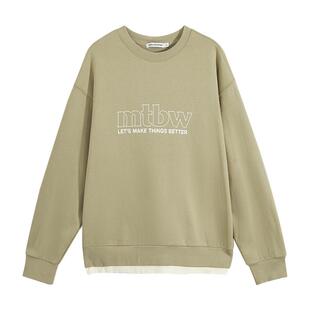 美特斯邦威26新款复古美式潮流印花LOGO