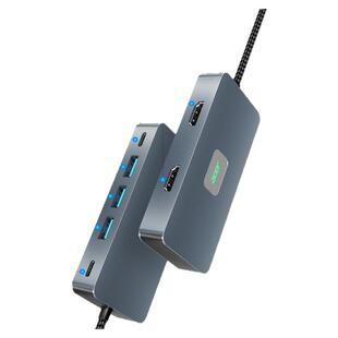 Acer/宏碁Type-C扩展坞双HDMI三屏异显投屏转换器HUB3.0分线器pd100W快充适用笔记本电脑苹果华为拓展多接口