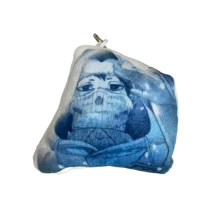 西蒙海耶白色死神的小曲语音发声钥匙扣挂件毛绒玩偶书包动漫挂饰