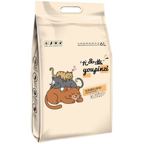 尤品滋猫砂天然紫烈岩豆腐猫砂混合猫砂低尘吸水性强健康无刺激