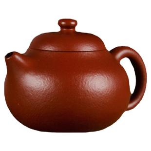 宜兴紫砂壶全手工小煤窑朱泥文旦壶150CC家用泡茶壶紫砂茶具茶壶