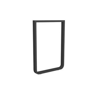 可定制金属铁艺圆弧型桌腿支架书桌餐台脚橱柜支撑吧台单边脚包邮