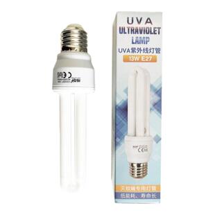 卫捕之神士J27灭蝇灯管灭蚊灯管E27螺口13W紫光灯灯管捕蚊蝇神器