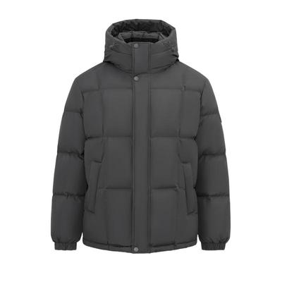 雪中飞连帽商务休闲短款羽绒服