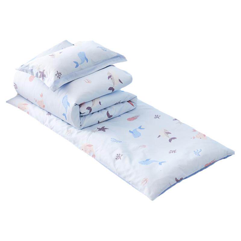 水星家纺幼儿园多件套入园学生宿舍套件被罩床单枕套被子七件套