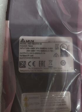 议价Delta Servo Driver AsdB20721B适用