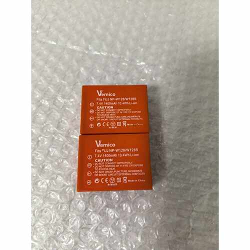 （议价）Vemico相机电池型号NPW126S7.4V140