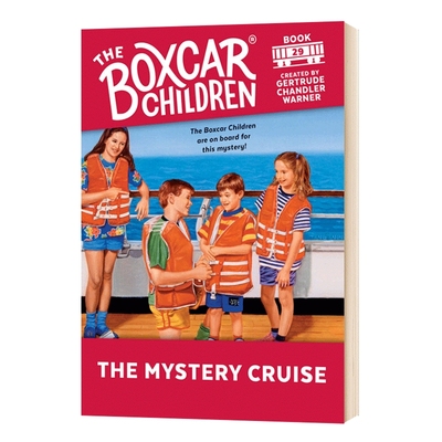 棚车少年29 英文原版 The Mystery Cruise 英文版原版英语章节桥梁书 美国经典儿童读物 进口励志故事书籍全套