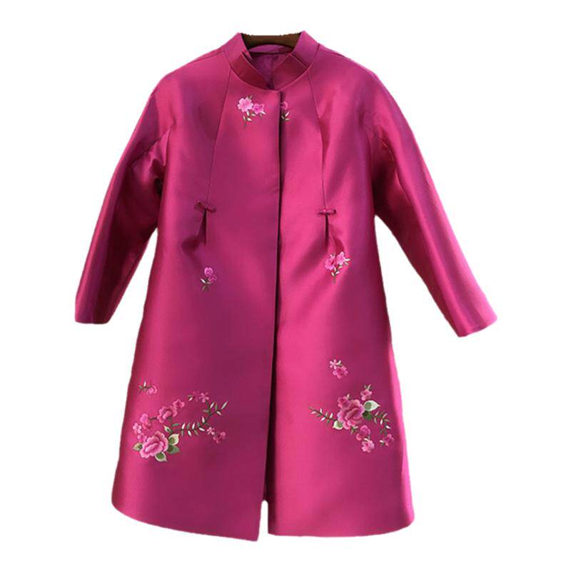太太服宽松茧型外套挺括型