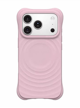 2026新款白色波漾磁吸手机壳c家适用苹果17promax活力橙女iPhone16pro防摔14Plus巨好看15保护套高级感小众13