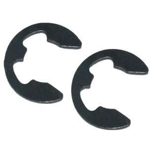 E型卡簧铁黑开口卡环轴承e形卡扣挡圈轴用M1.5M2M3M4M6M8M10M12