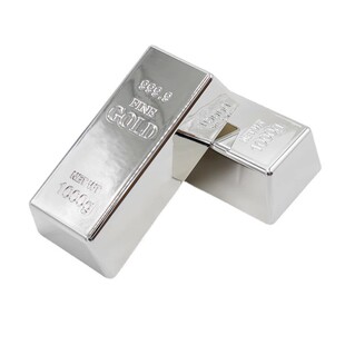 开业道具金店道具摆件仿真银条银块小号神位招财假银银行样品银条