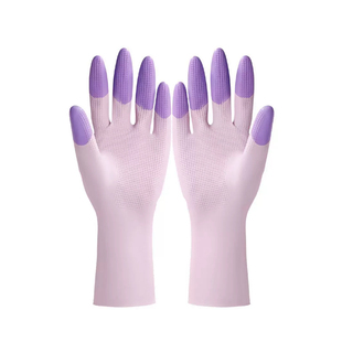 洗碗手套女加厚厨房家务胶皮防水防油清洁耐用橡胶乳胶洗衣服专用