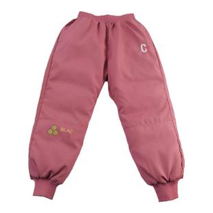 儿童白鸭绒羽绒裤2024中大童男童女童宝保暖加厚休闲裤子冬季极寒