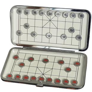 中国迷你象棋磁性便携式全套磁吸磁铁儿童橡棋小学生带棋盘棋子小