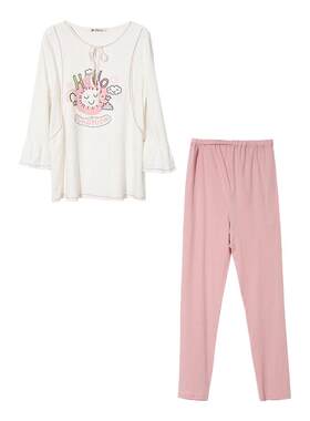 快乐屋春秋款哺乳期月子服